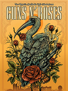 LITHORATI - Guns N' Roses - Lithograph Database - World 2025